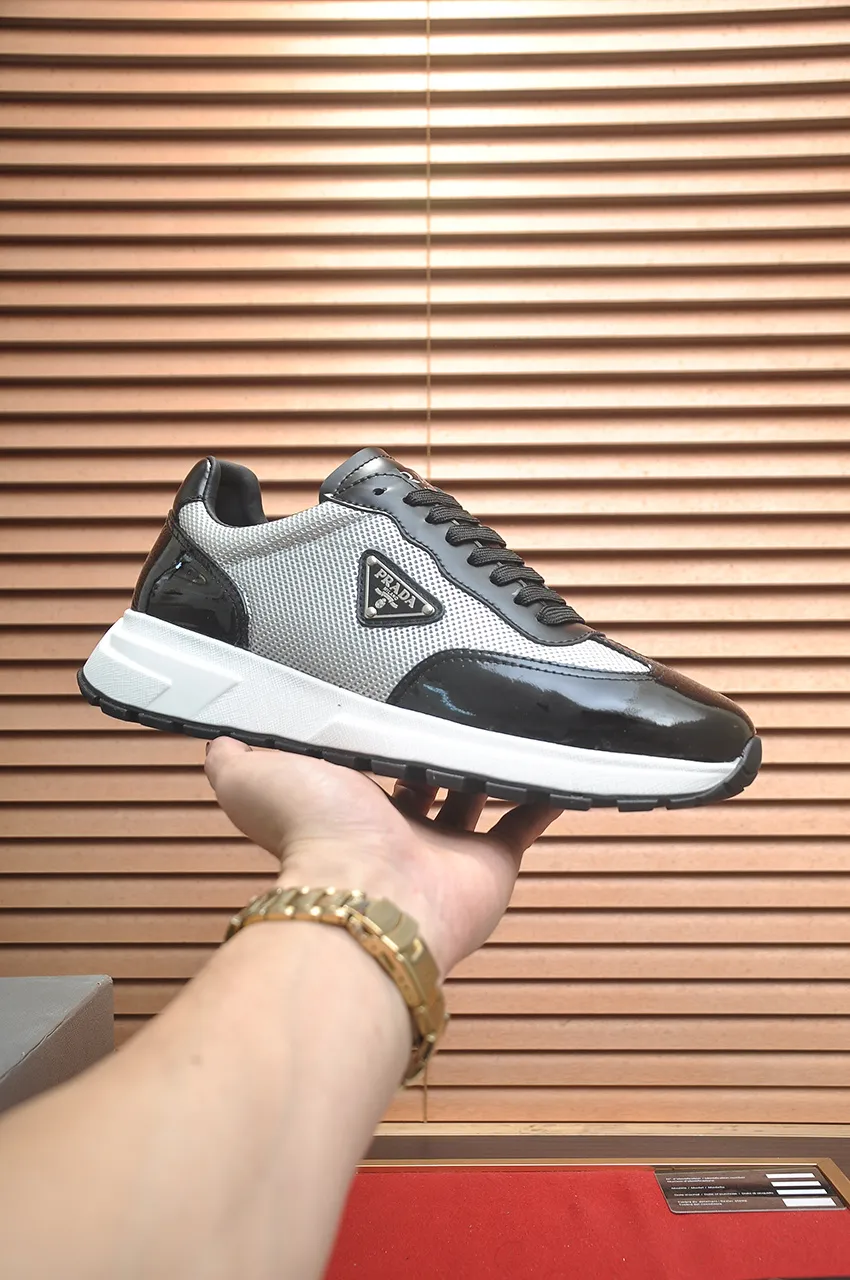 Men's shoes 💰580💶【PRADA】Top original, new season, high quality original goods, top imported calfskin with original imported glue, imported cowhide inside with original cowhide feet, original outsole! Quality guaranteed! Code 38-45 (45 customized)